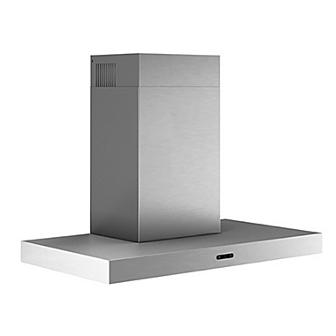 30 inch Stainless Wall Mount T-style Chimney Range Hood. View a larger version of this product image.