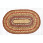 Alternate image 0 for Earth Rugs C-300 Honey / Vanilla / Ginger Oval Braided Rug 20 x 30 inch