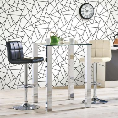 Roommates Decor Modern Peel & Stick Wallpaper - Black. View a larger version of this product image.