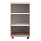 Alternate image 1 for Winsome Kenner Mobile Storage Cart with 3 Shelves - Reclaimed Wood/White