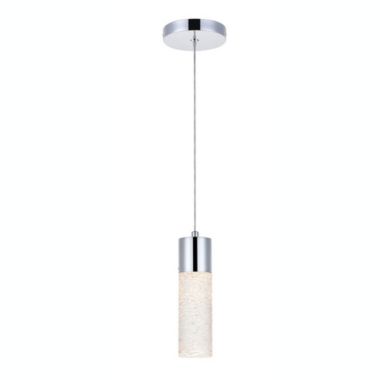 Elegant Lighting Luxurious Constellation 1 Light LED Pendant for Living Room, Bedroom & Hallway, Chrome. View a larger version of this product image.