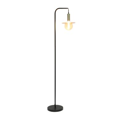 Lalia Home Oslo Floor Lamp, Black. View a larger version of this product image.