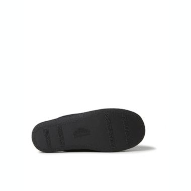 Dearfoams Womens Samantha Chenille Scuff with Quilted Sock. View a larger version of this product image.