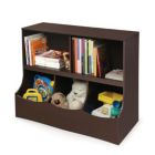 Alternate image 1 for Badger Basket Co. Kids Multi-Bin Storage Cubby - Espresso