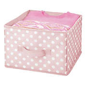 mDesign Kids Fabric Closet Storage Organizer Cube Bin, 4 Pack