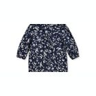 Alternate image 1 for Ralph Lauren Baby Girl's Floral Long Sleeve Romper Thames Floral Blue Size 18 Months