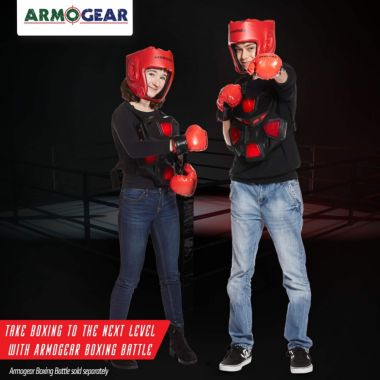 ArmoGear Kids Boxing Gloves with Easy Closure and Adjustable Cushioned Boxing Helmet   Ages 8+ (One Size). View a larger version of this product image.
