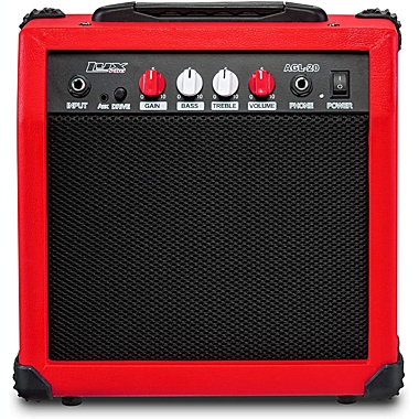 LyxPro Electric Guitar Amp 20, 40, 60 Watt Amplifiers Built In Speaker Headphone Jack And Aux Input Includes Gain Bass Treble Volume And Grind. View a larger version of this product image.