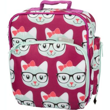 Bentology Insulated Lunch Box w Snack Pocket and Water Bottle Holder - Boys Girls and Kid's Lunch box To Keeps Food Hotter or Colder Longer. View a larger version of this product image.