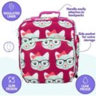 Alternate image 1 for Bentology Insulated Lunch Box w Snack Pocket and Water Bottle Holder - Boys Girls and Kid's Lunch box To Keeps Food Hotter or Colder Longer