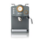 Alternate image 1 for Swan Nordic SK22111GRYN Espresso Maker Machine, 15 Bars Pressure, Milk Frother, 1.2L Tank, Grey