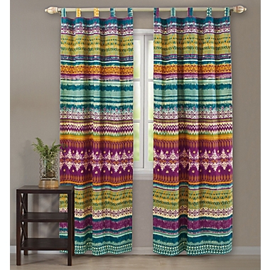 Greenland Home Fashion Southwest Window Panel Pair - Multi 42x84". View a larger version of this product image.