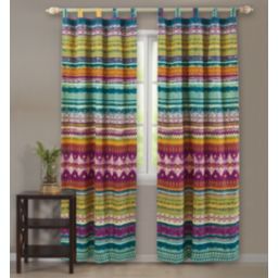 Greenland Home Fashion Southwest Window Panel Pair - Multi 42x84