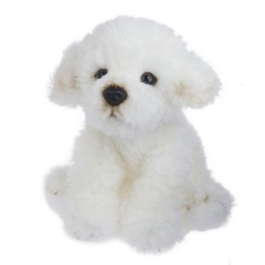 Ganz Heritage Collection White Bichon Frise Plush Stuffed Animal Toy 12 Inch. View a larger version of this product image.