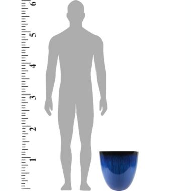 Gardener Select Indoor/Outdoor Egg Planter - Blue, 15". View a larger version of this product image.