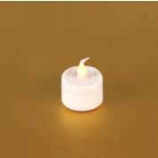 Melrose Decorative Led Flickering Tea Light W/6 Hr Timer (Set Of 12) 1"H Plastic (2 Cr2450 Lithium Batt Incld.)