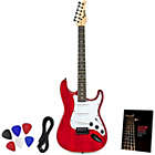 Alternate image 0 for LyxPro 39&quot; CS Series Electric Guitar Stratocaster Kit for Beginner, Intermediate & Pro Players with Guitar, Amp Cable, 6 Picks & Learner&#39;s Guide   Solid Wood Body, Volume/Tone Controls, 5-Way Pickup