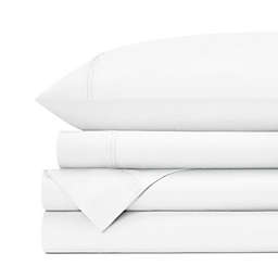Standard Textile Home - Percale Sheet Set, White, Full