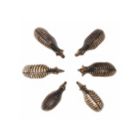 Alternate image 2 for Global Crafts African Carved Mahogany Zebra Napkin Rings