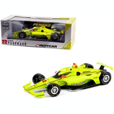 Carfaxo Dallara IndyCar #22 Simon Pagenaud "Menards" Team Penske "NTT IndyCar Series" (2021) 1/18 Diecast Model Car by Greenlight. View a larger version of this product image.