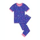 Alternate image 0 for Sleep On It Girls Rainbow Butterfly Snug Fit 2-Piece Pajama Sleep Set
