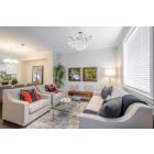 Alternate image 1 for Elegant Lighting Maria Theresa 4 light Chrome Flush Mount Clear Royal Cut Crystal