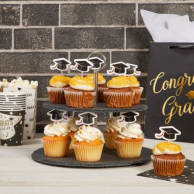 Blue Panda Bamboo Cocktail Toothpicks, Graduation Party Supplies (200 Pieces). View a larger version of this product image.