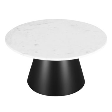 Inspired Home Xavian Marble Coffee Table. View a larger version of this product image.