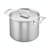 Demeyere Industry 5-Ply 8-qt Stainless Steel Stock Pot