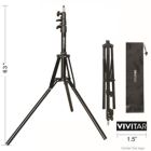 Alternate image 1 for Vivitar Tabletop 63" Adjustable Height Multipurpose Light Stand Solid Locking System with Carrying Case