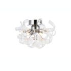 Alternate image 0 for Elegant Lighting Ritz 4 Light Chrome Flush Mount, Wall Sconce