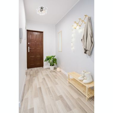 Elegant Lighting Ritz 4 Light Chrome Flush Mount, Wall Sconce. View a larger version of this product image.