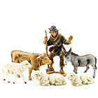Figures Plastic Material to 4.75 in MAROLIN Flock of 4 Sheep 