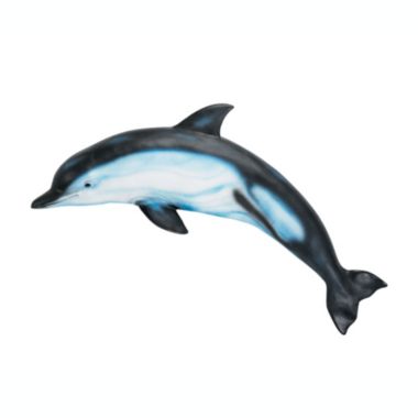 RAM Outdoor Decor Home Decor 14"H x 39"W Polyresin Outdoor Dolphin. View a larger version of this product image.