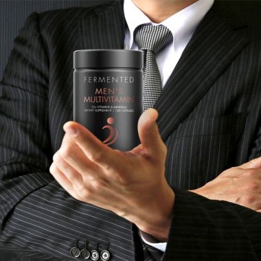 Codeage Men's Fermented Multivitamin, 25+ Vitamins & Minerals, Probiotics, Digestive Enzymes, Daily Supplement - 120ct. View a larger version of this product image.