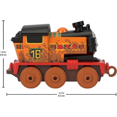 Thomas & Friends Trackmaster Small Metal Engine, Nia With Mud. View a larger version of this product image.