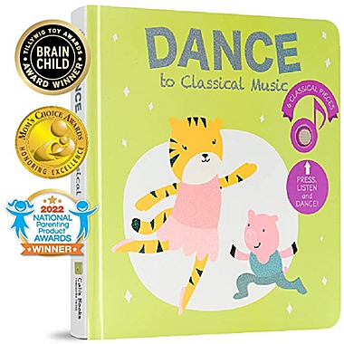 Cali&#39;s Books Dance to Classical Music - Children&#39;s Music Book for Boys & Girls - Educational & Interactive Sound Book for Babies & Toddlers Ages 1-4 Years Old - Musical Birthday Gifts for Kids. View a larger version of this product image.
