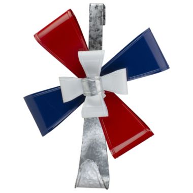 GCI 21.25" Red and Blue Christmas Wreath Hanger. View a larger version of this product image.