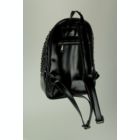 Alternate image 1 for Comeco Black Studded Gothic 3D Molded Skull Backpack