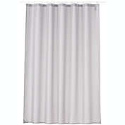 Carnation Home Fashions Standard-Sized Polyester Fabric Shower Curtain Liner - 70" x 72", Grey