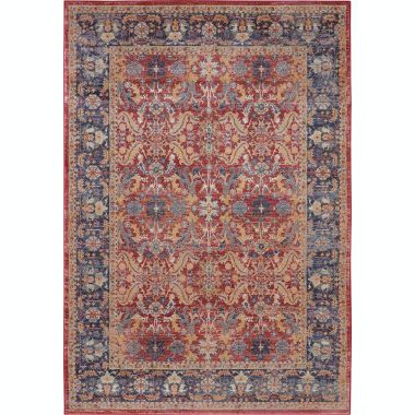 Nourison Global Vintage 5'3" x 7'6" (5' x 8') Red Area Rug Persian Vintage Floral by Nourison. View a larger version of this product image.
