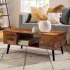 Alternate image 0 for Smool Mid-Century Modern Retro Coffee Table with Storage Drawer in Brown