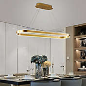 Kitcheniva Modern Chandelier Ceiling Light LED Dining Room Pendant Kitchen Hanging Lamp