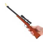 Alternate image 0 for G.E.I. Bolt Action Rifle BBQ Lighter - Multipurpose Utility Candle Fireplace Camping Bonfire Lighter, Refillable