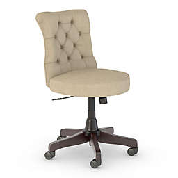 kathy ireland®  Cottage Grove Mid Back Tufted Office Chair - Tan Fabric