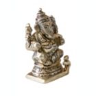 Alternate image 1 for Cottage Handicraft, Silver Plated Ganesha Ji with free Elephant Gift
