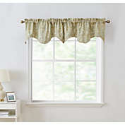 THD France Paisley Scalloped Valance - Neutral