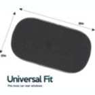 Alternate image 2 for Zone Tech Car Sun Cling On Shade-No Suction Cups Needed Premium Quality Mesh Back Window Shade Clear Stop Sun Visor Protects UV Rays Sun Glare Baby, Kids, Pets, Folding Auto, Universal Fit, SUV