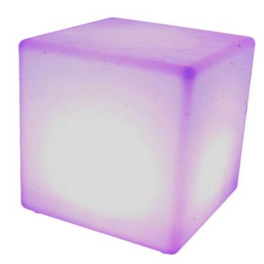 Main Access 16" Weatherproof Color Changing LED Cube Block Seat. View a larger version of this product image.