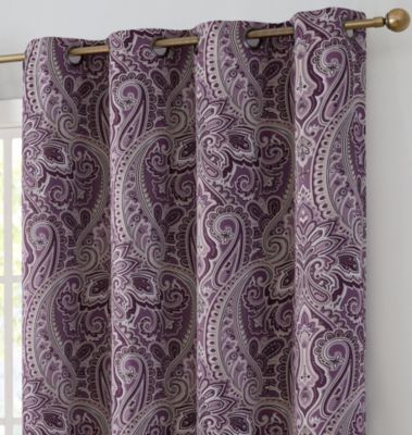 Dunelm thermal lined curtains Rose plum 